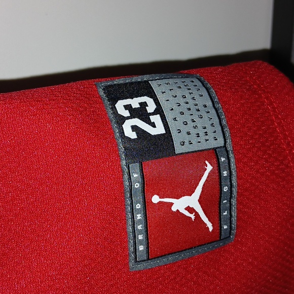 Jordan 23 Girls Sleevless T Shirt Jersey Dress Red Black White Size Medium NWT - Picture 3 of 5